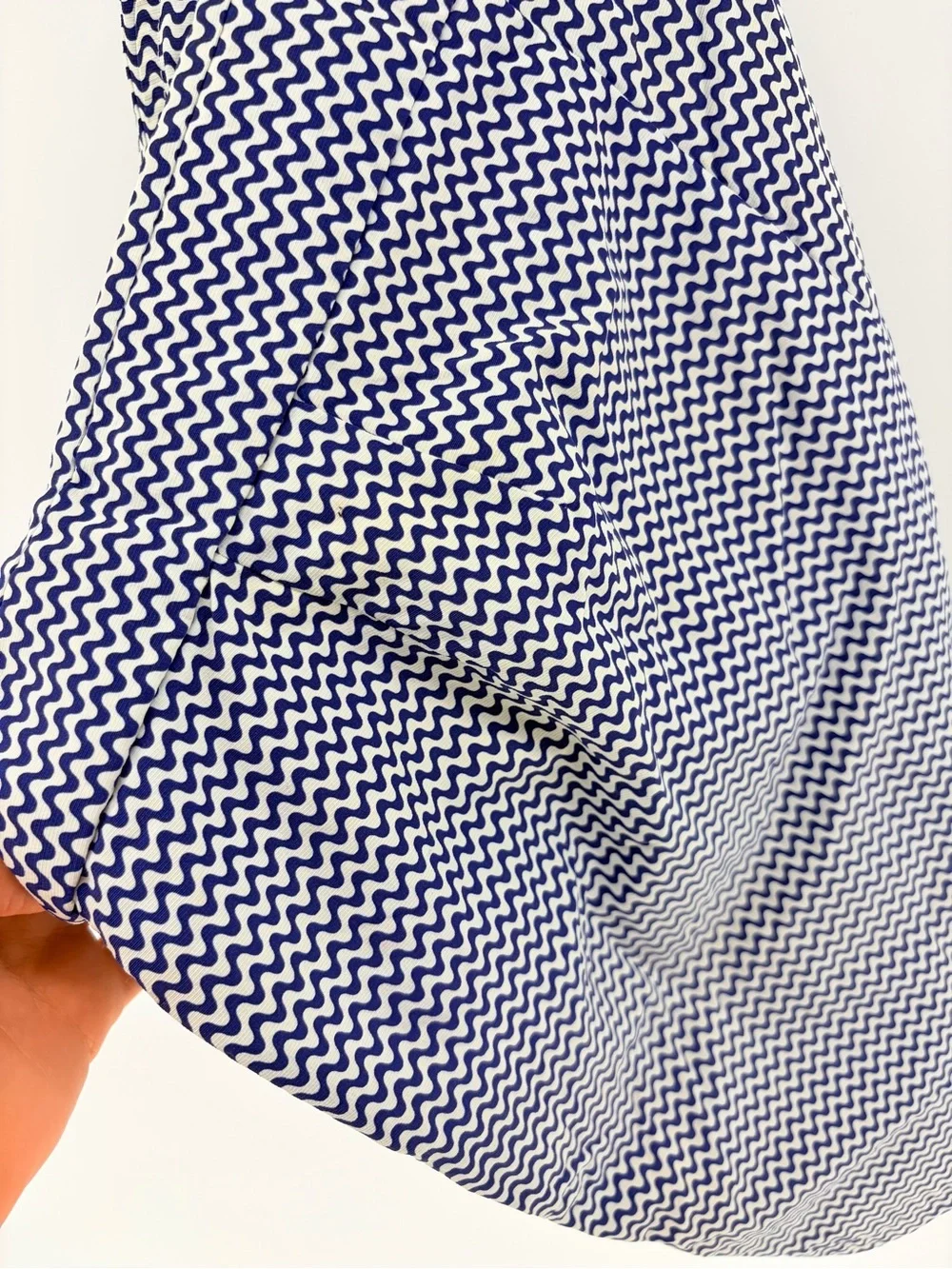 Frescobol Carioca Navy Chevron Pattern Shorts 36 “Long” 8” Inseam